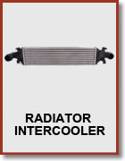 Radiator intercooler